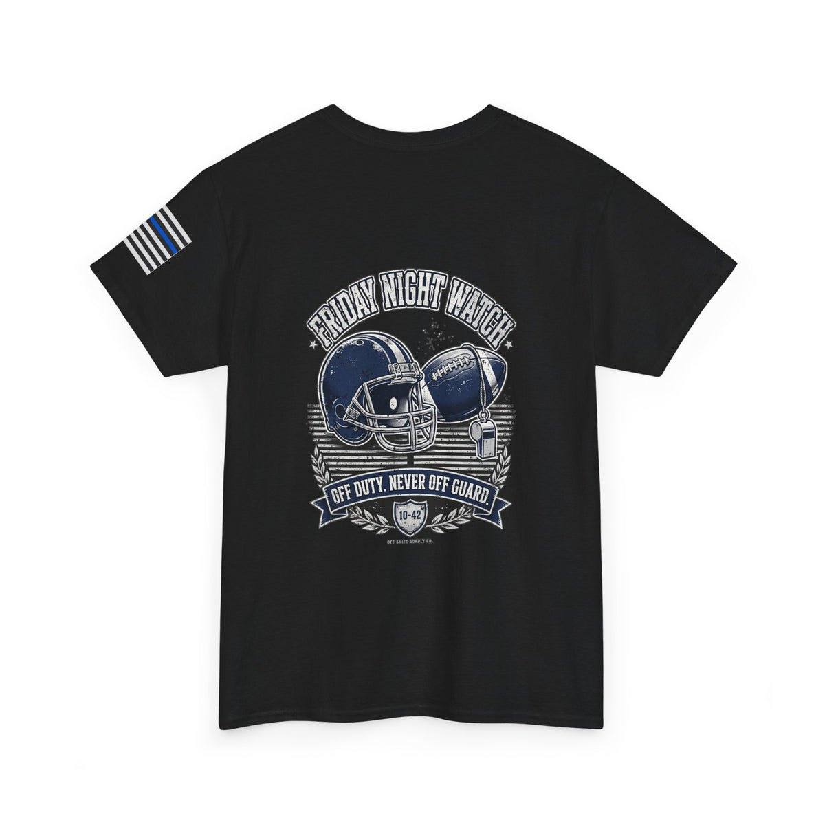 FRIDAY NIGHT WATCH — Front Back Sleeve Tee