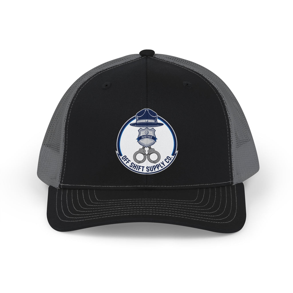 OFF SHIFT Badge Trucker Hat by Off Shift Supply Co.