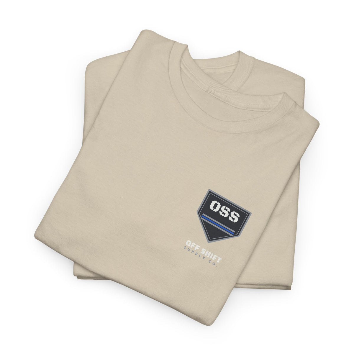 Kick Line — SUNSET PATCH Tee (Sand)