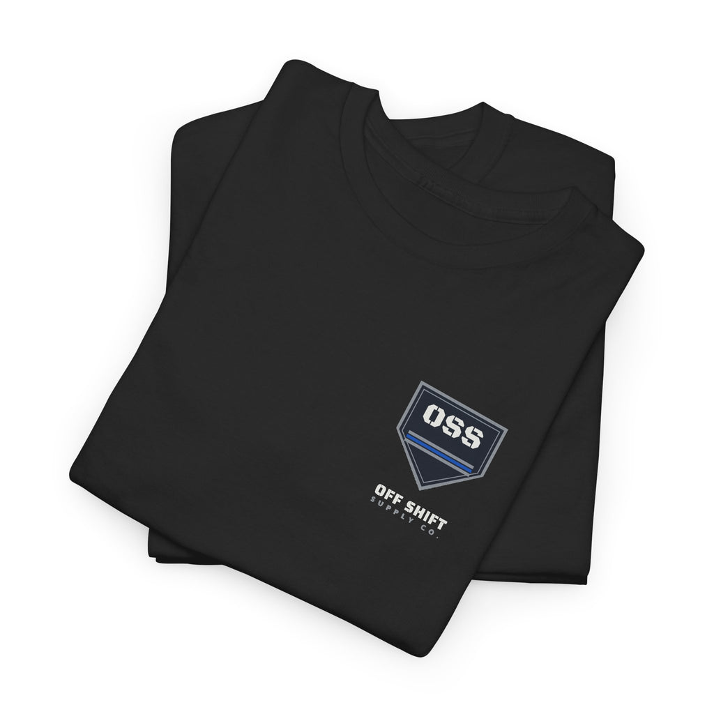 OFF DUTY. NEVER OFF GUARD. Tee