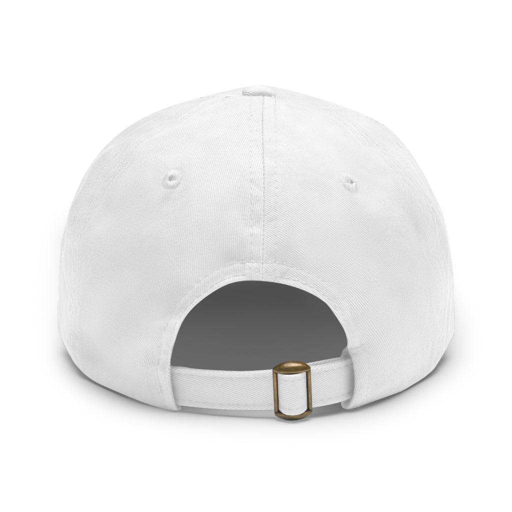 OFF SHIFT — Leather Patch Dad Hat