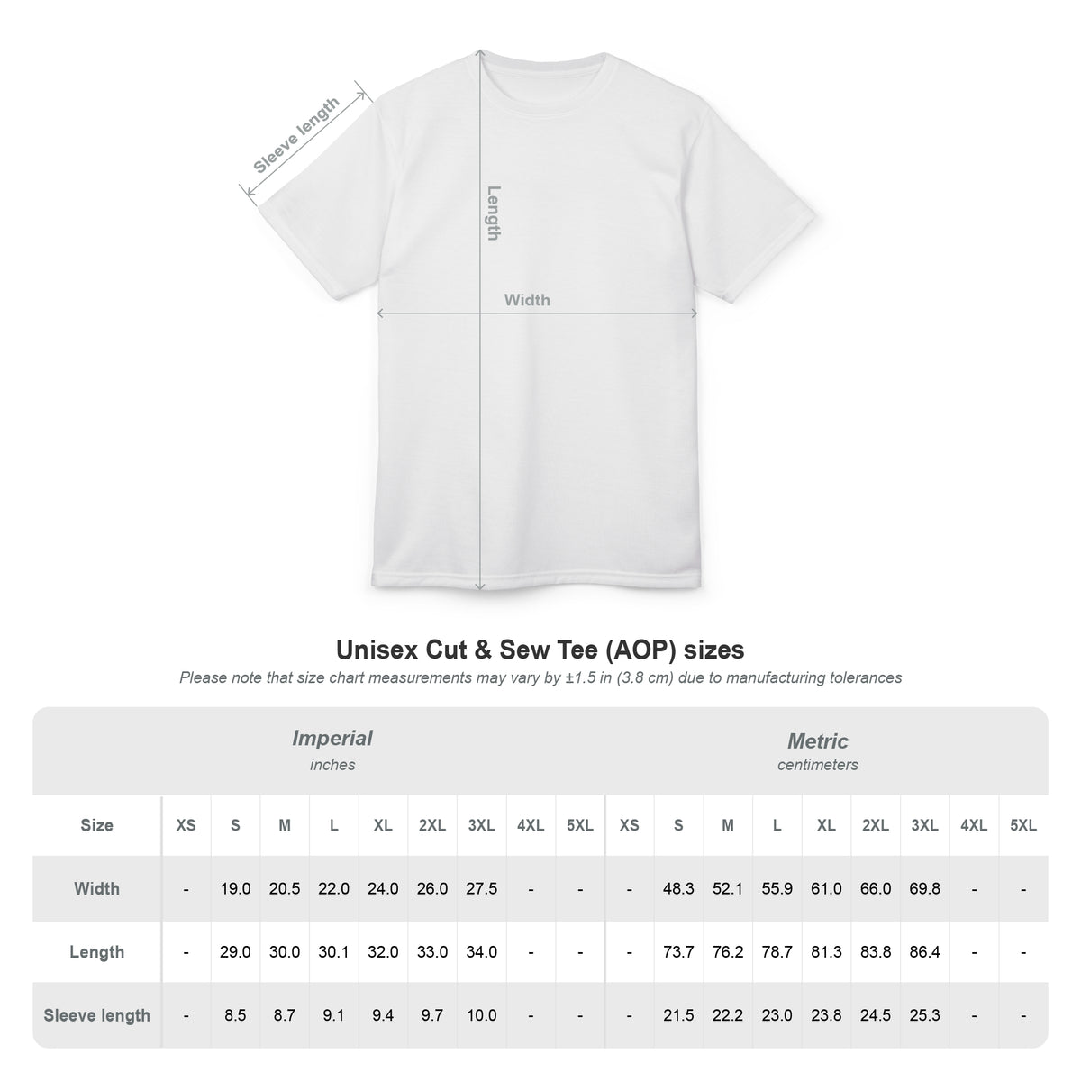 NARCOTICS All-Over all-over print tee by Off Shift Supply Co. – view 5