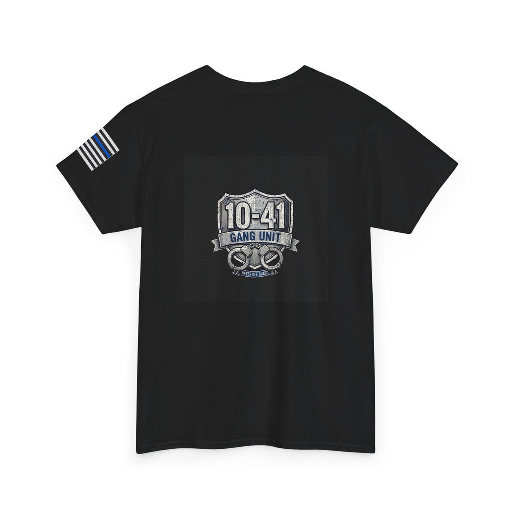 GANG UNIT EMBLEM — Front Back Sleeve Tee