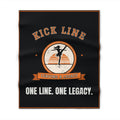 Kick Line — ONE LINE. ONE LEGACY. Stadium Blanket