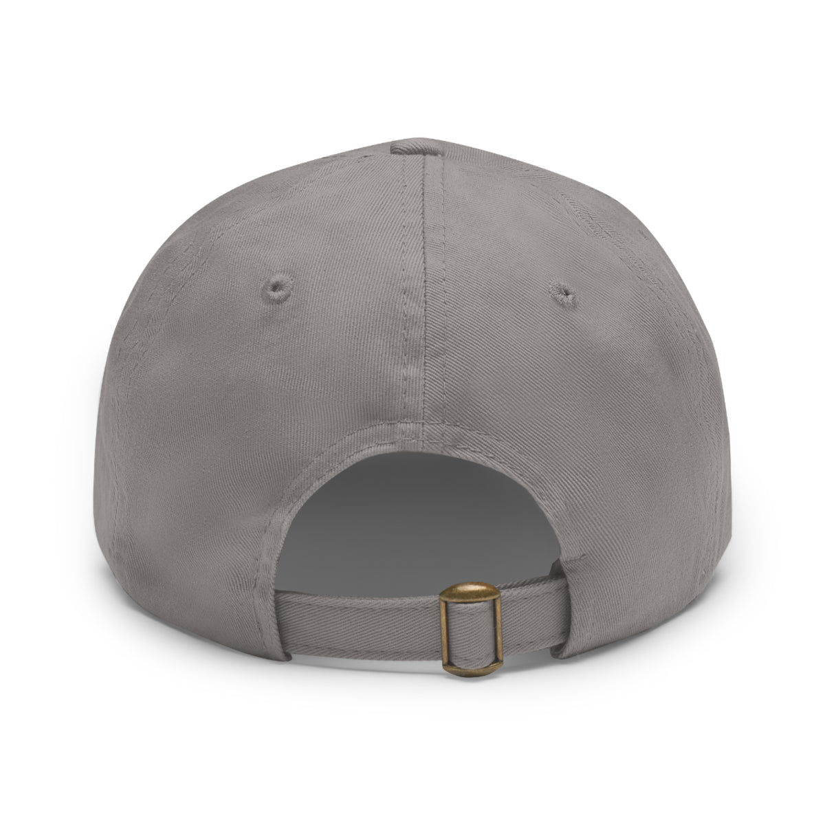 OFF SHIFT — Leather Patch Dad Hat