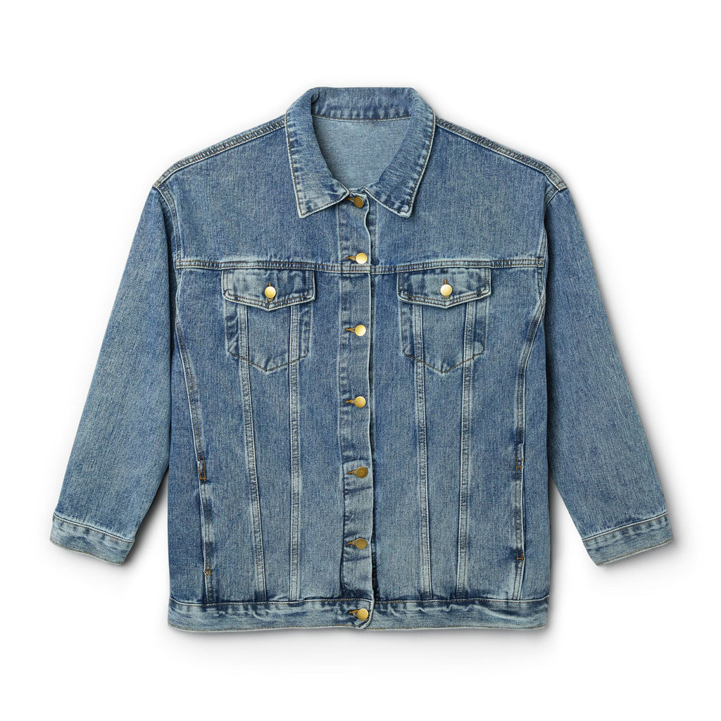 Kick Line "Legacy Patch + Banner" Denim Jacket by Off Shift Supply Co.