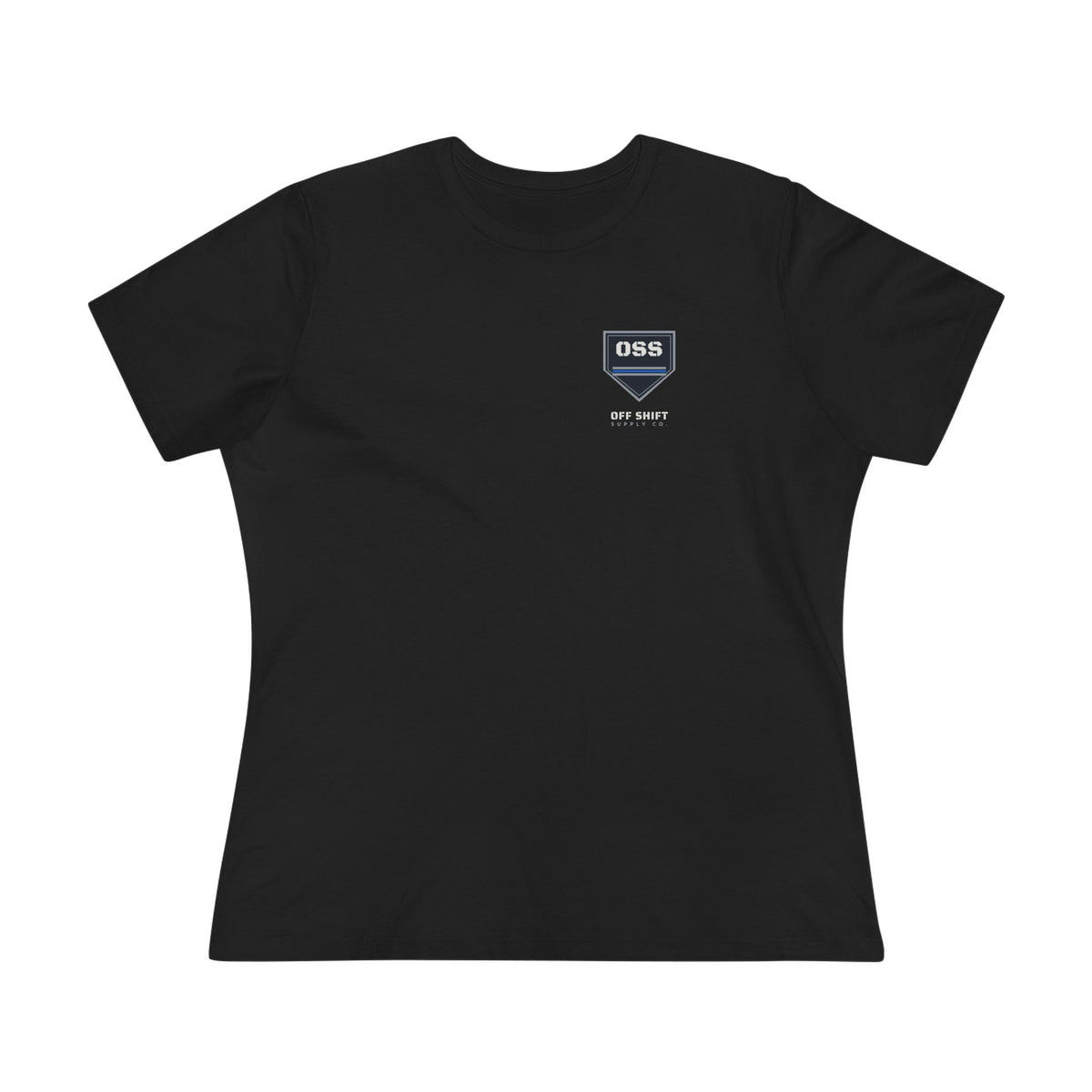 SHE HOLDS THE LINE TOO — Women's Tee