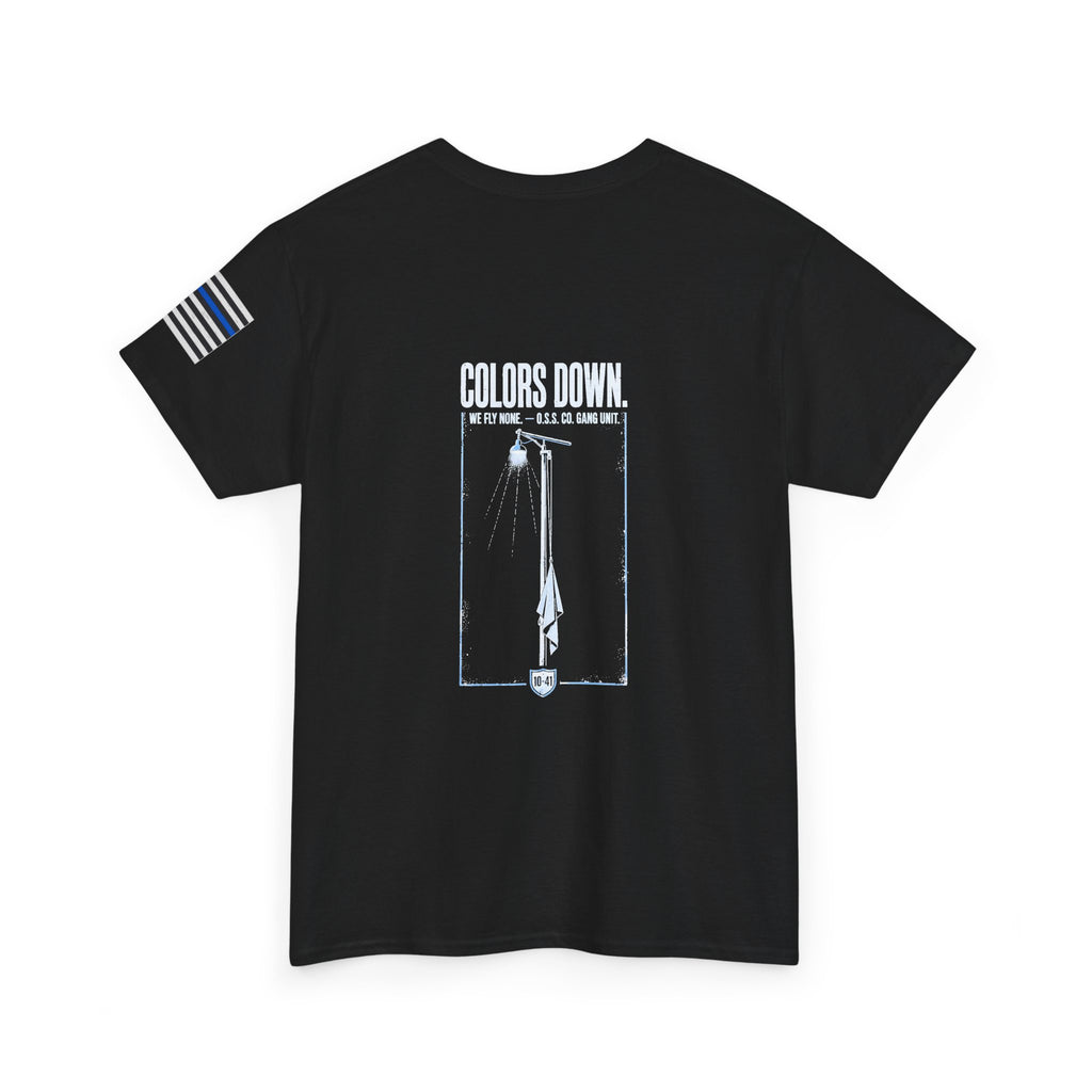 COLORS DOWN — Front Back Sleeve Tee