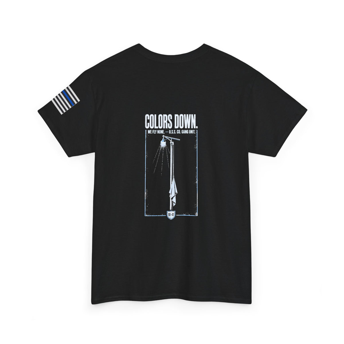 COLORS DOWN — Front Back Sleeve Tee