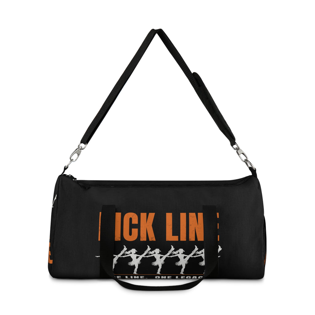 Kick Line "One Line. One Legacy." — Dance Duffel Bag