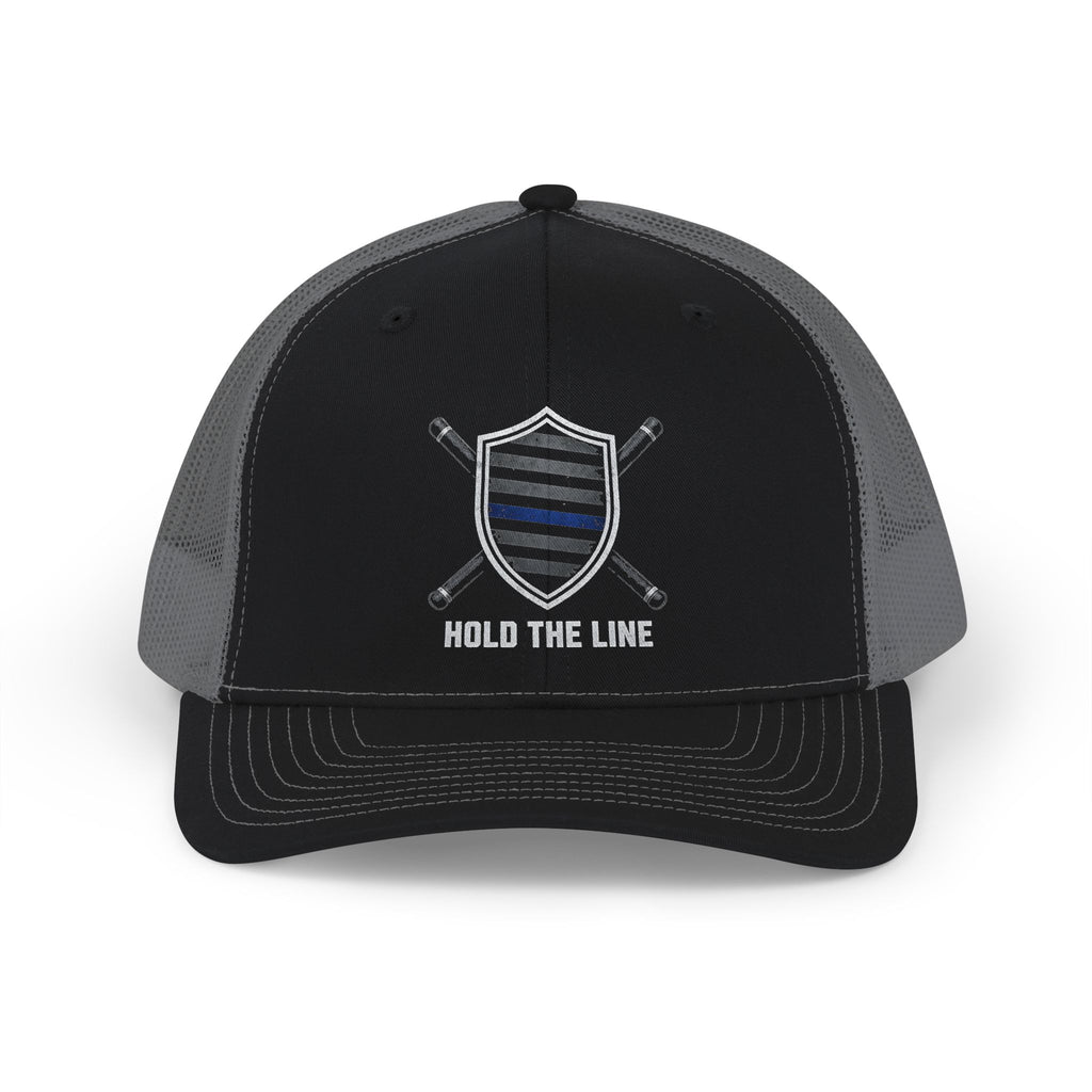 HOLD THE LINE Thin Blue Line — Trucker Hat