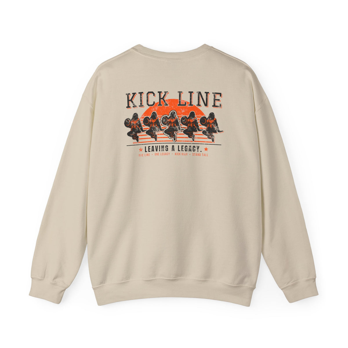 Kick Line "Sunset Line" Silhouette Crewneck