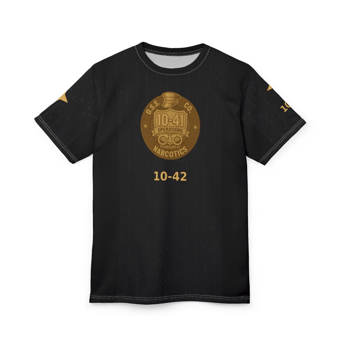 NARCOTICS All-Over all-over print tee by Off Shift Supply Co. – view 2