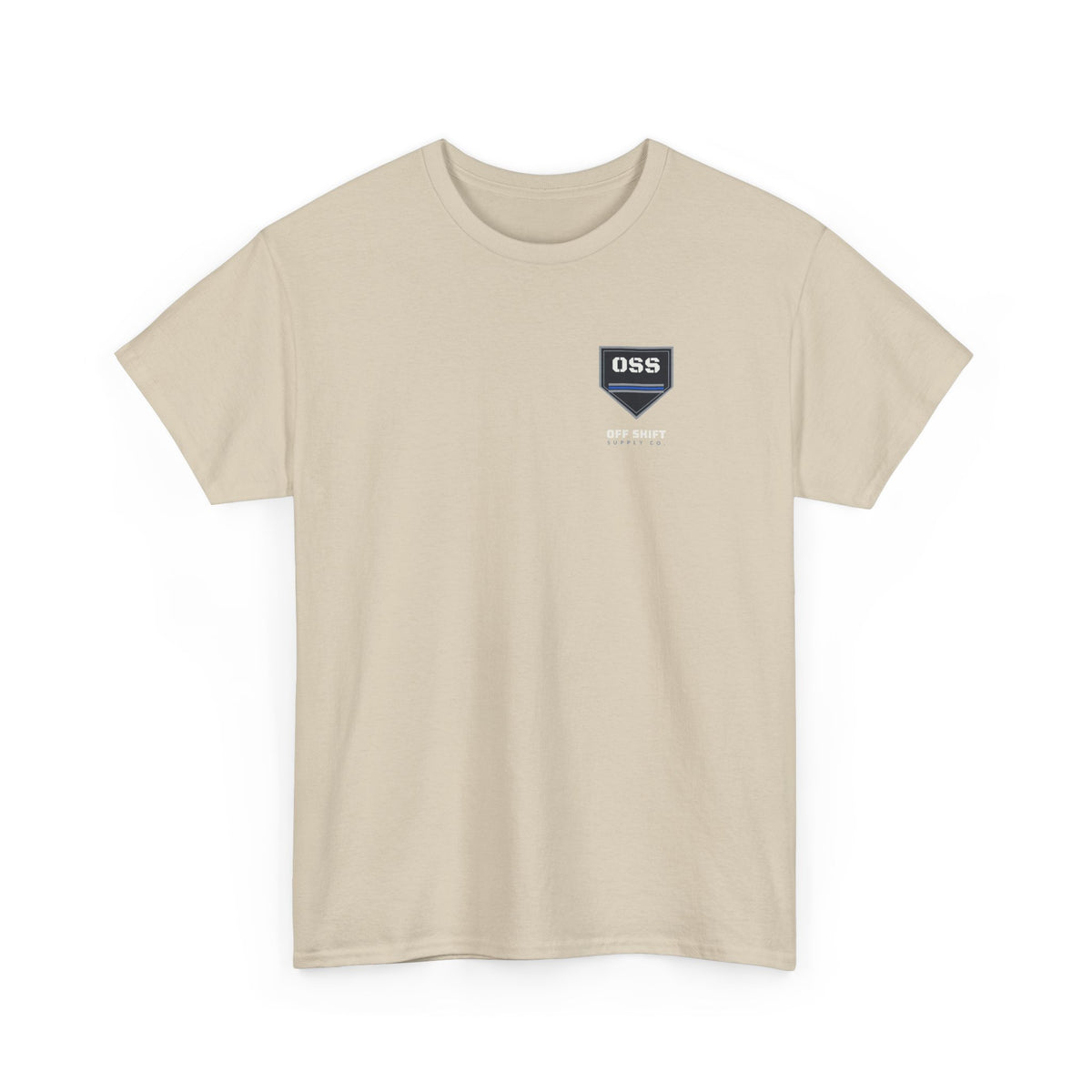 Kick Line — SUNSET PATCH Tee (Sand)