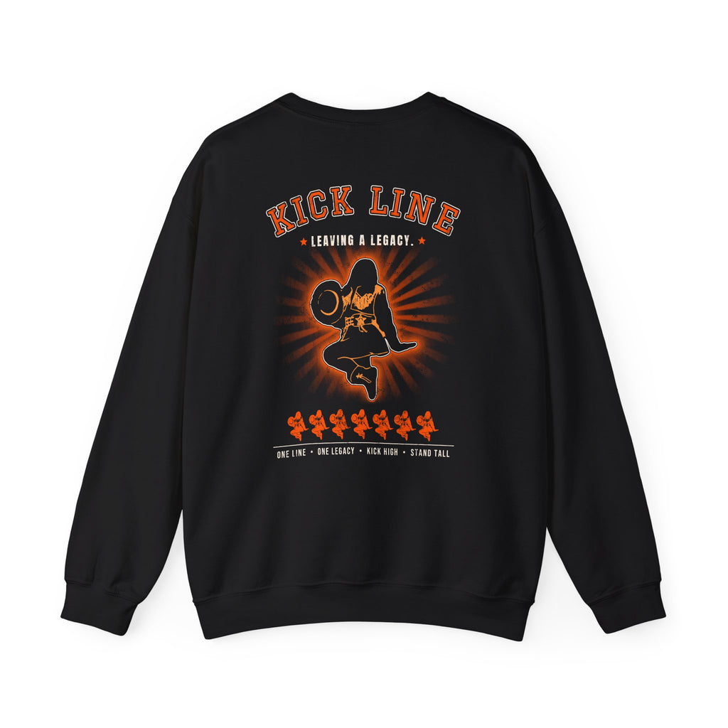 Kick Line "Stadium Lights" Silhouette Crewneck