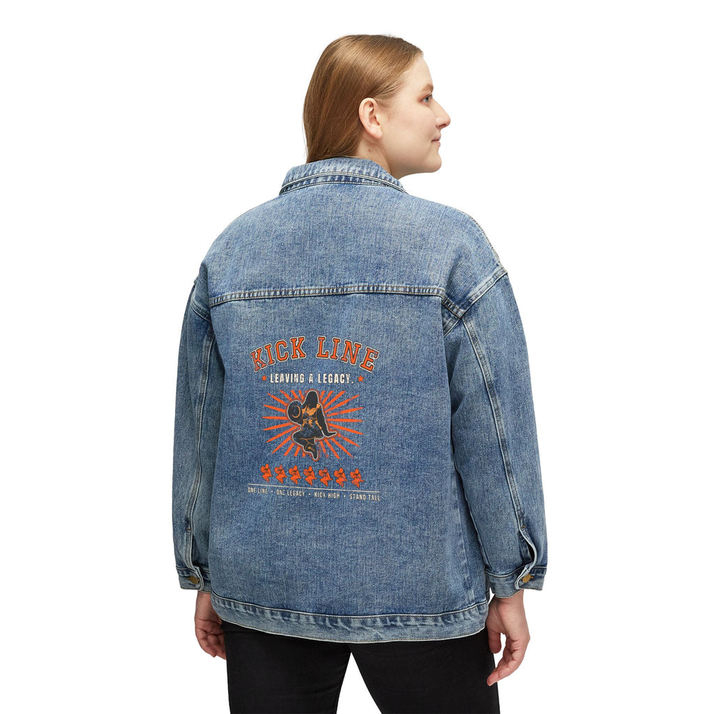 Kick Line "Stadium Lights" Denim Jacket by Off Shift Supply Co. – view 4