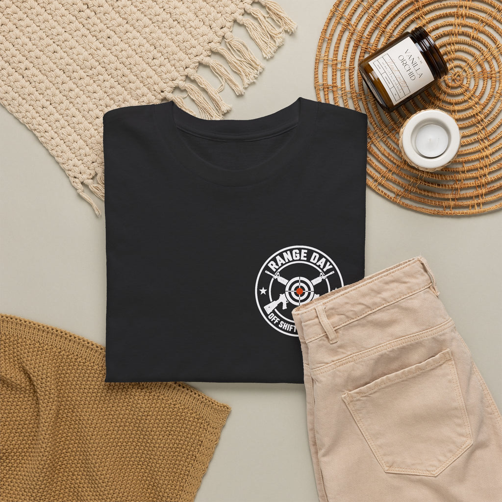 EST. ON THE LINE — Range Day t-shirt by Off Shift Supply Co. – view 4