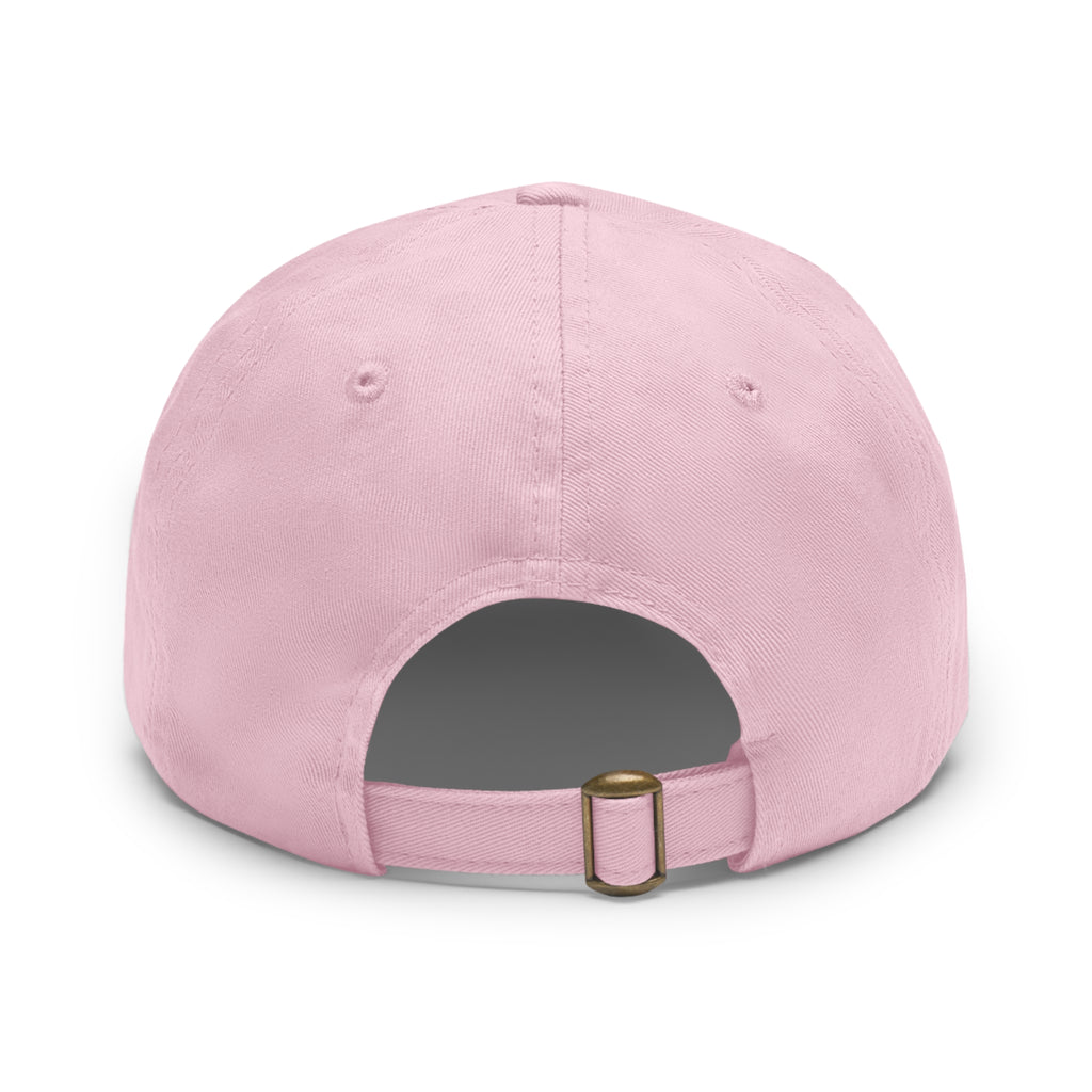 OFF SHIFT — Leather Patch Dad Hat