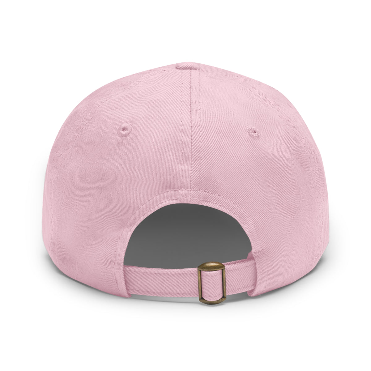 OFF SHIFT — Leather Patch Dad Hat