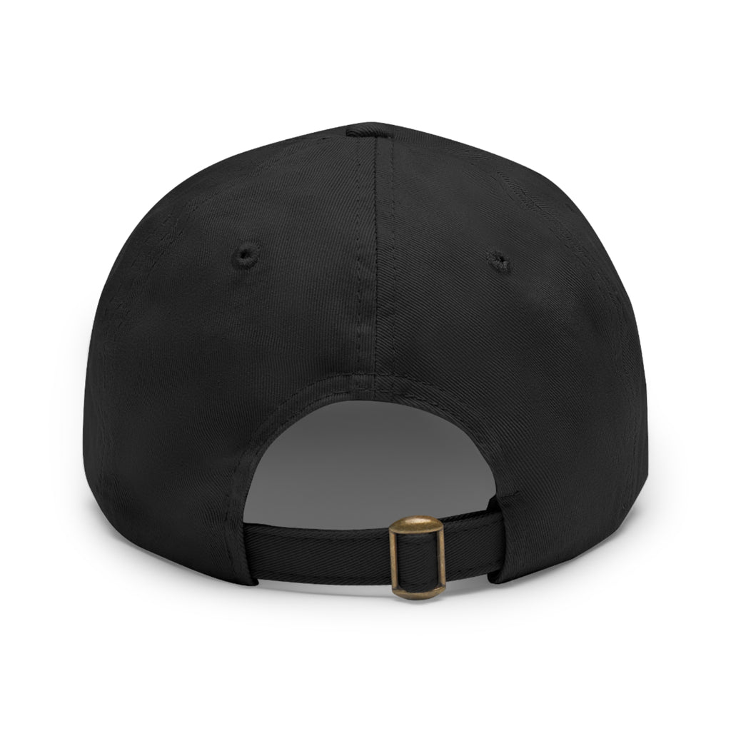 OFF SHIFT — Leather Patch Dad Hat