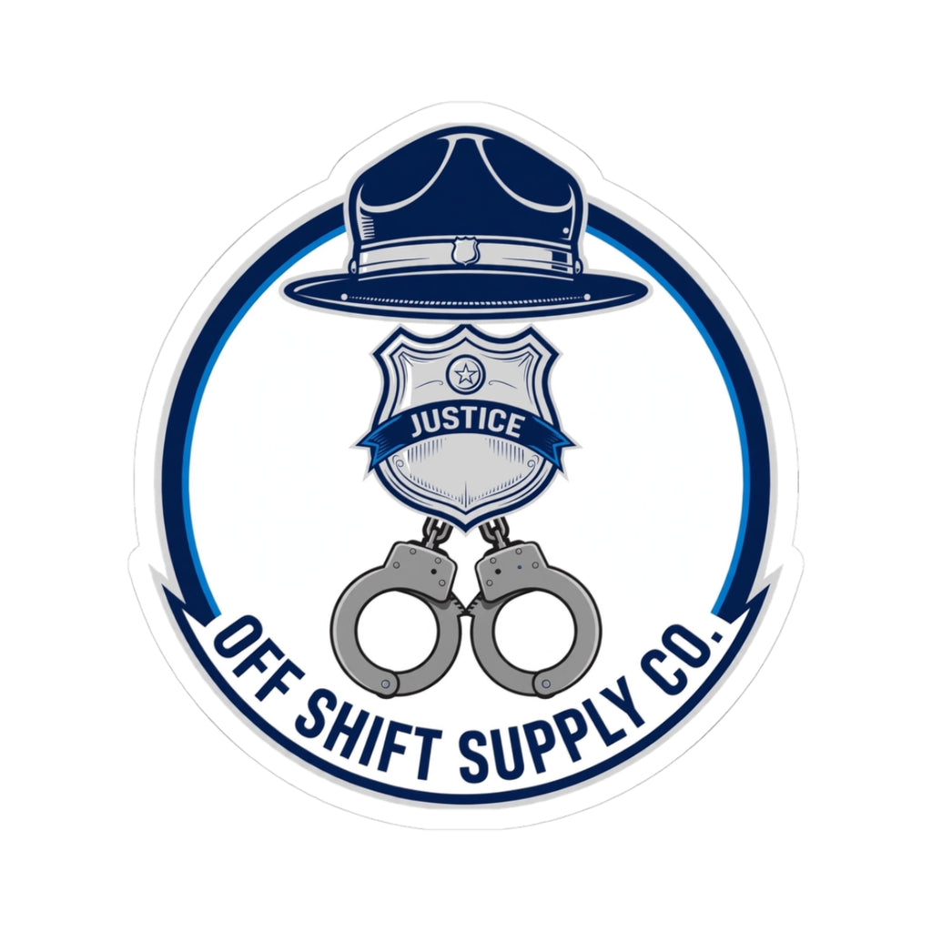 OFF SHIFT Badge Sticker by Off Shift Supply Co.