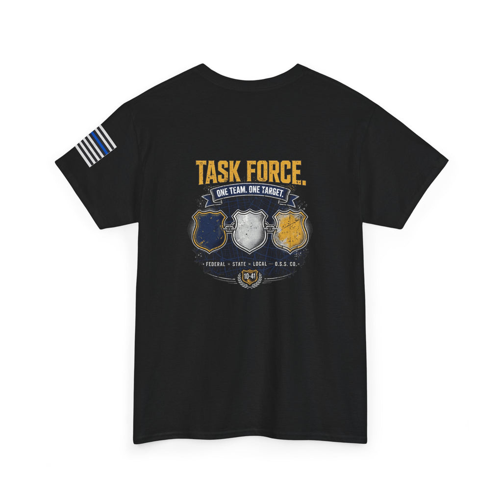 TASK FORCE — Front Back Sleeve Tee