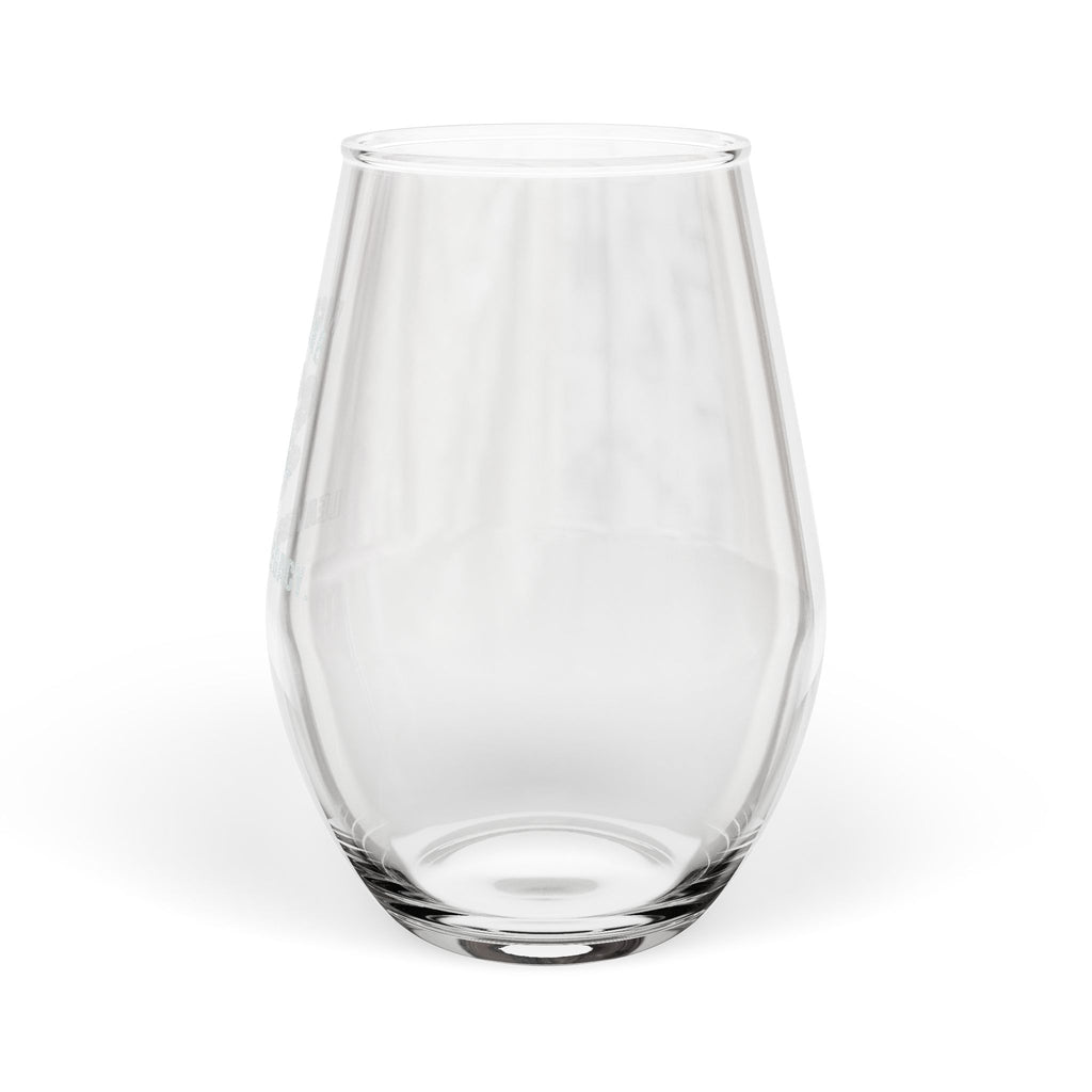 KICK LINE "Leaving a Legacy" Engraved Stemless Wine Glass by Off Shift Supply Co. – view 3