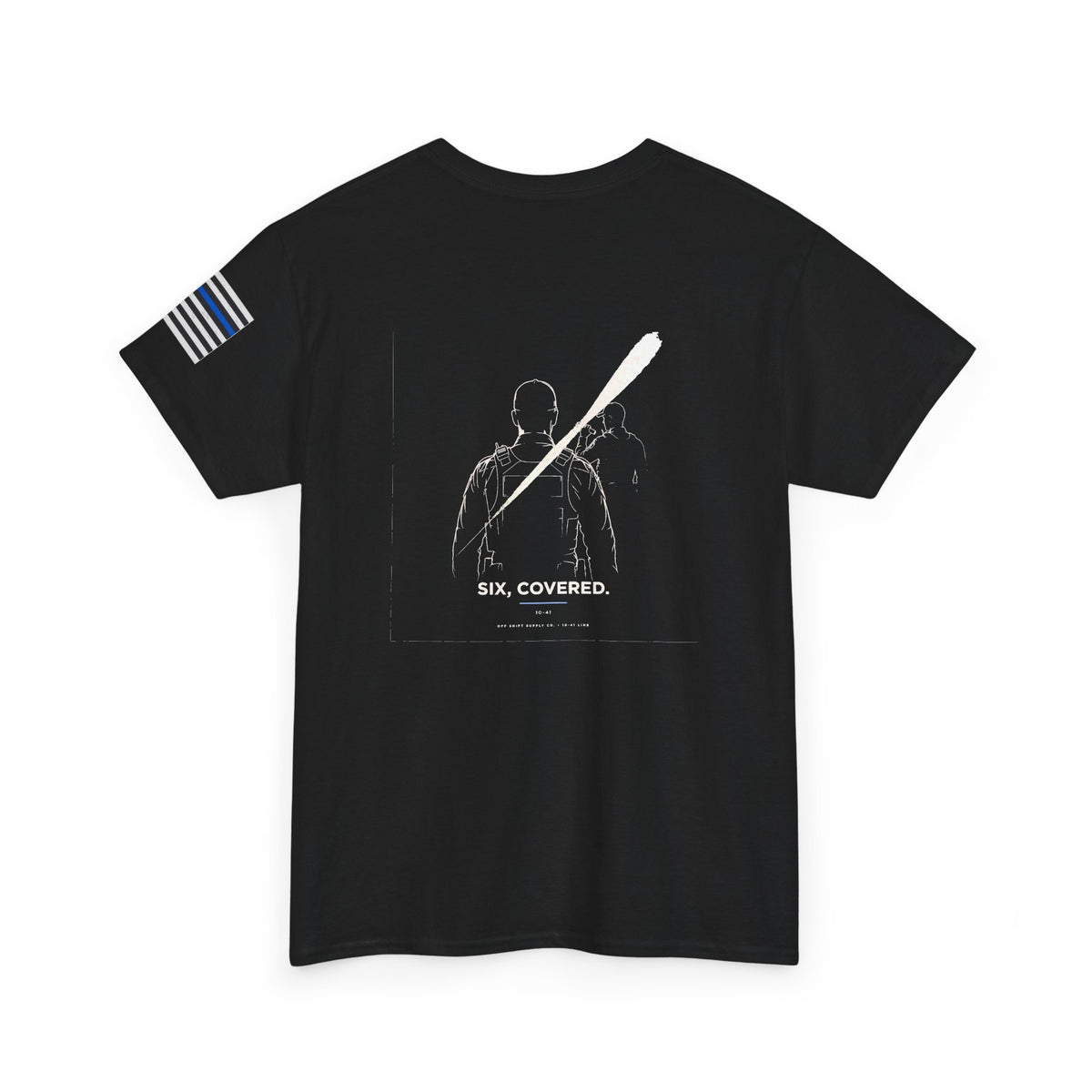 SIX COVERED — Front Back Sleeve Tee