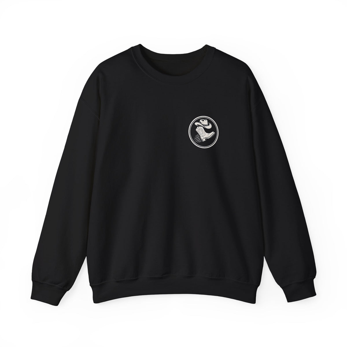 Kick Line "Kick High, Stand Tall" Crewneck crewneck sweatshirt by Off Shift Supply Co.