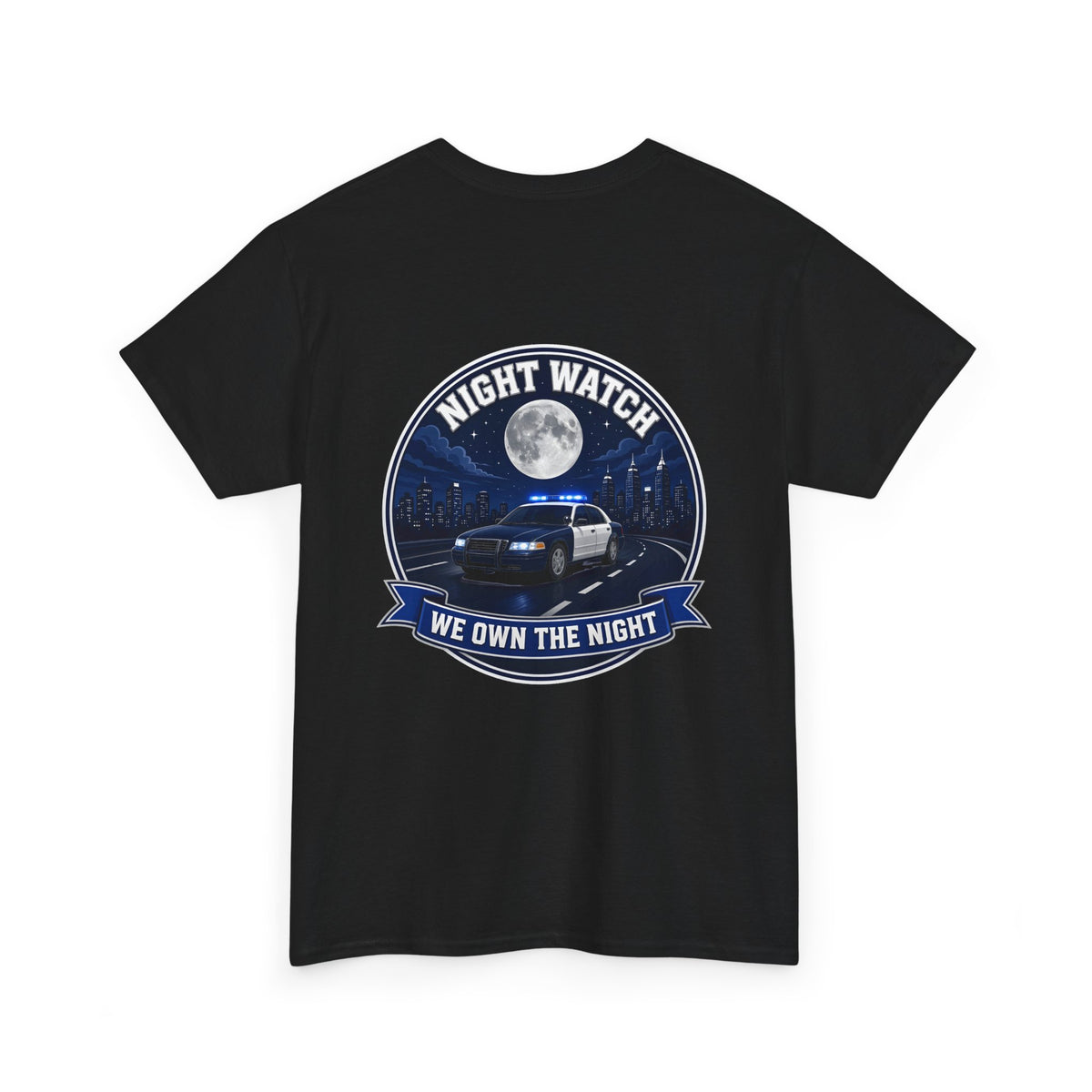 Night Watch "We Own the Night" t-shirt by Off Shift Supply Co. – view 2