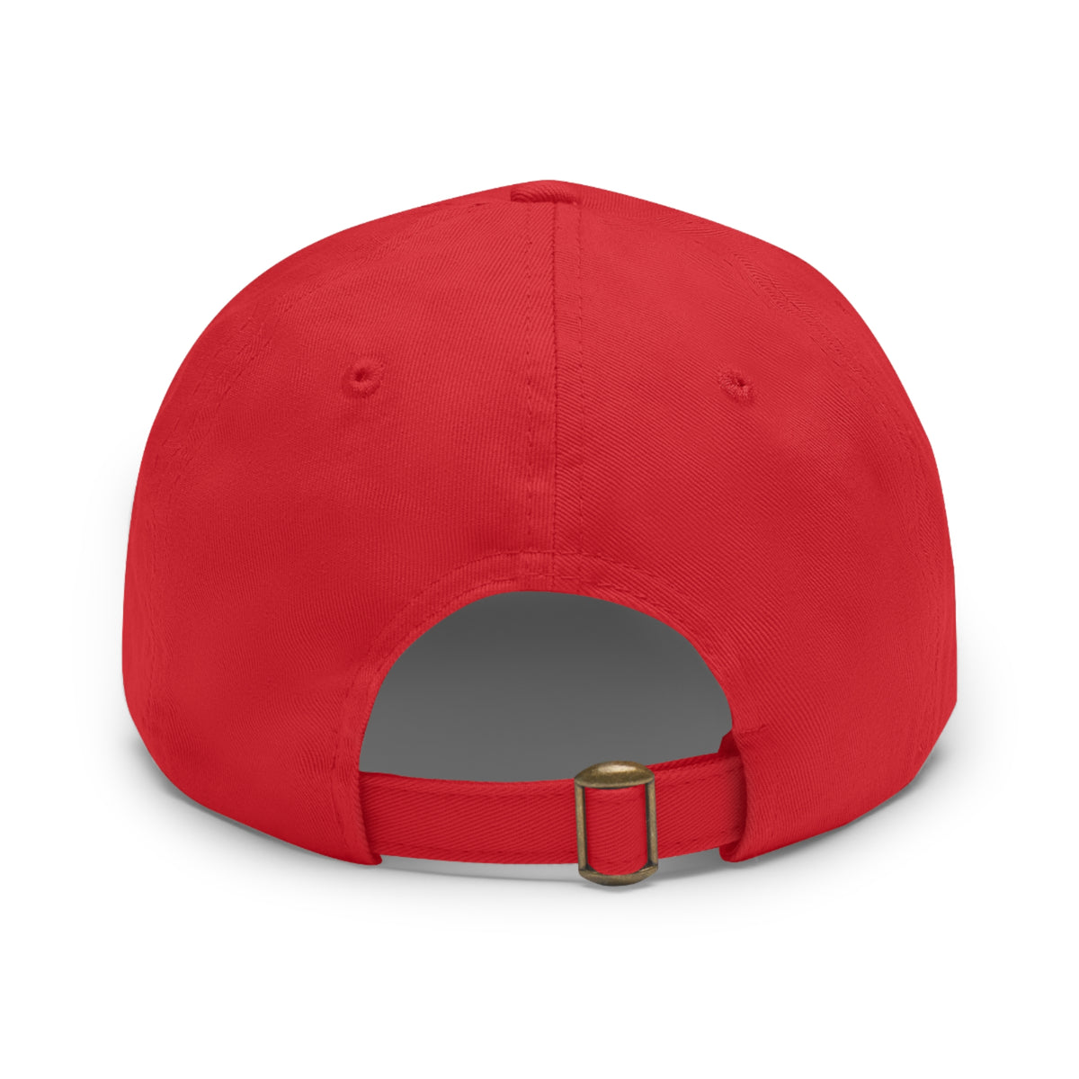 OFF SHIFT — Leather Patch Dad Hat