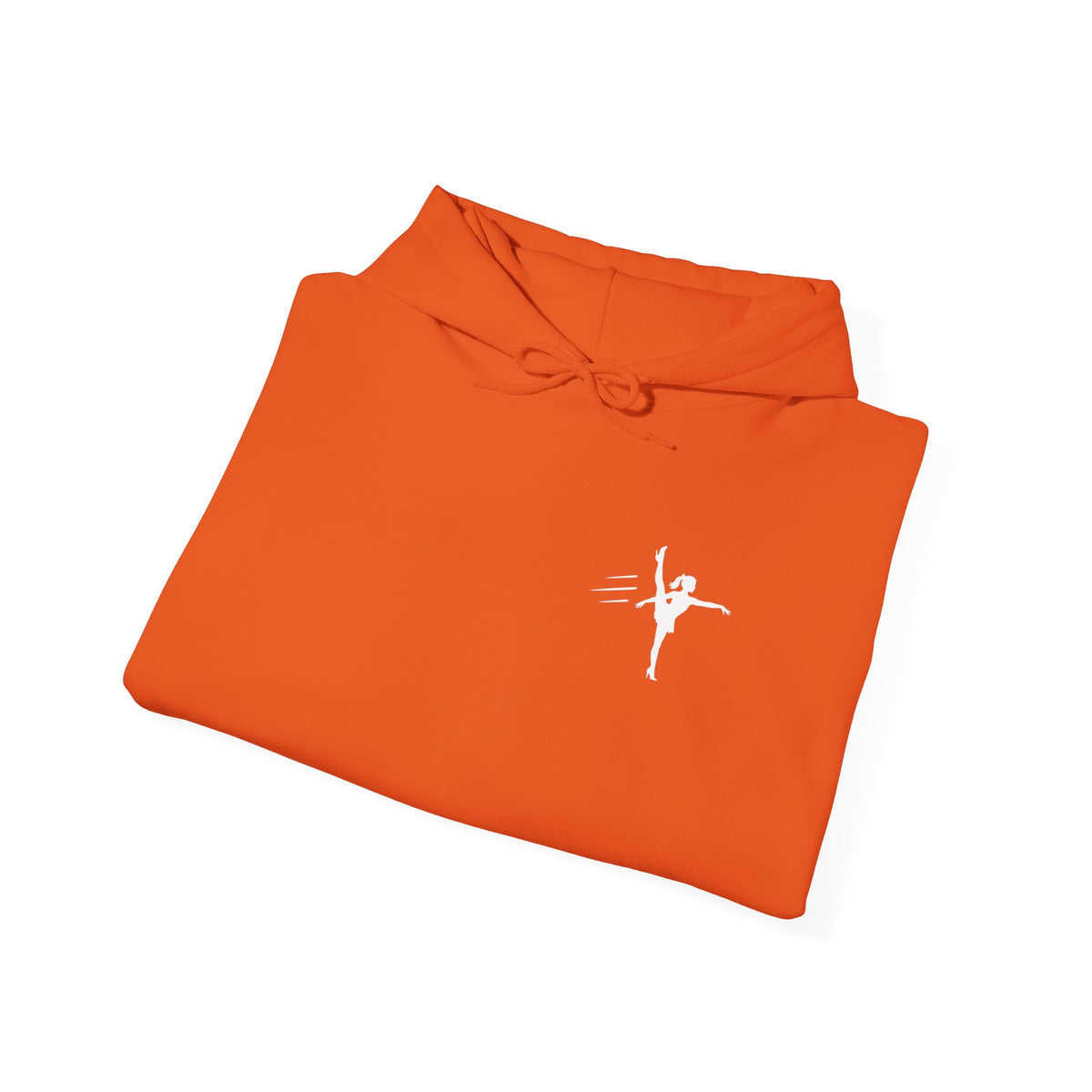 Kick Line Leave a Legacy Hoodie — Orange hoodie by Off Shift Supply Co. – view 4