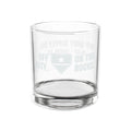 OFF DUTY. ON THE ROCKS. Engraved Rocks Glass by Off Shift Supply Co.