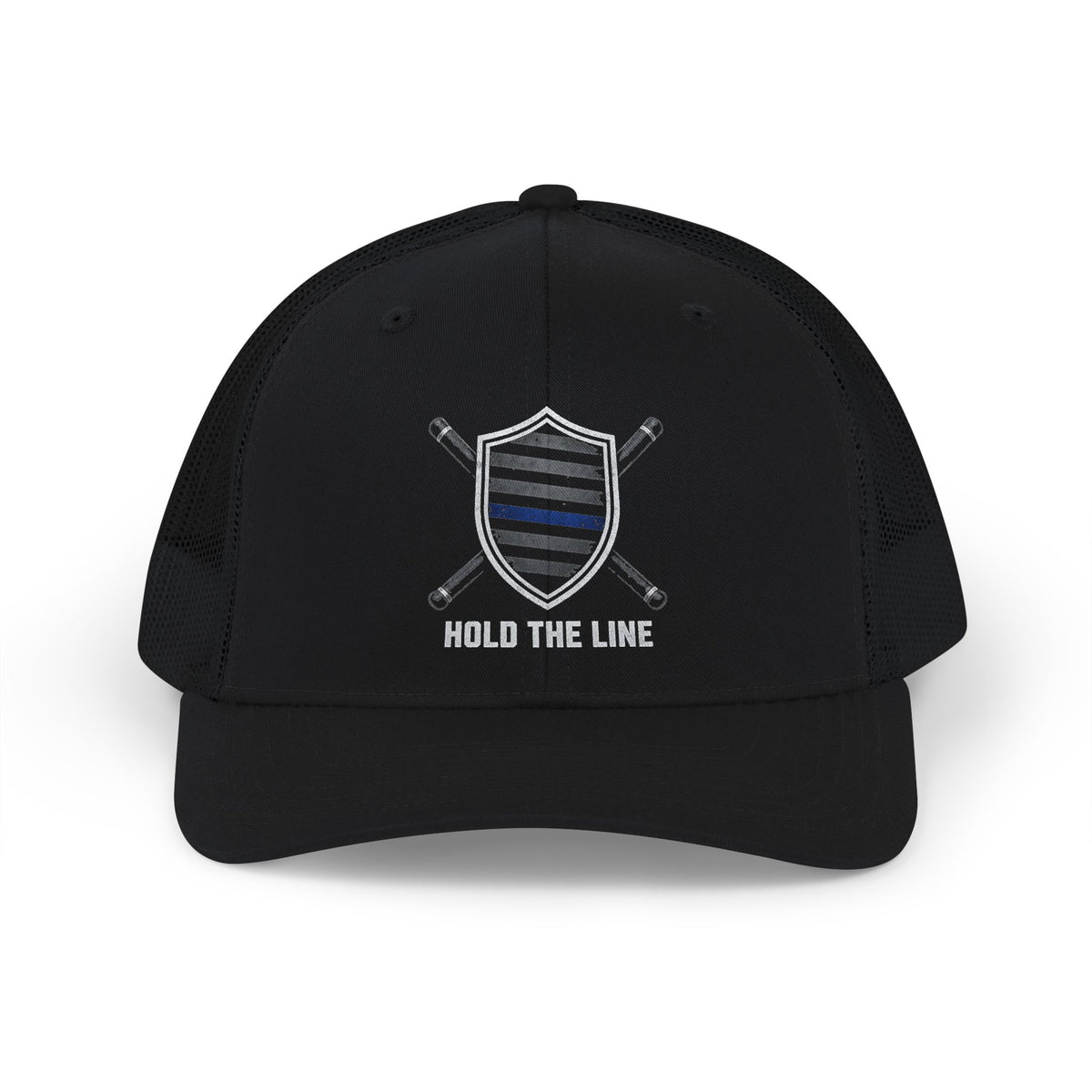 HOLD THE LINE Thin Blue Line — Trucker Hat