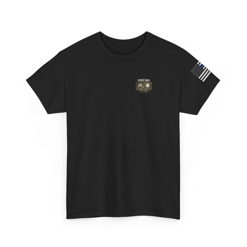 SERVED TWICE t-shirt by Off Shift Supply Co.