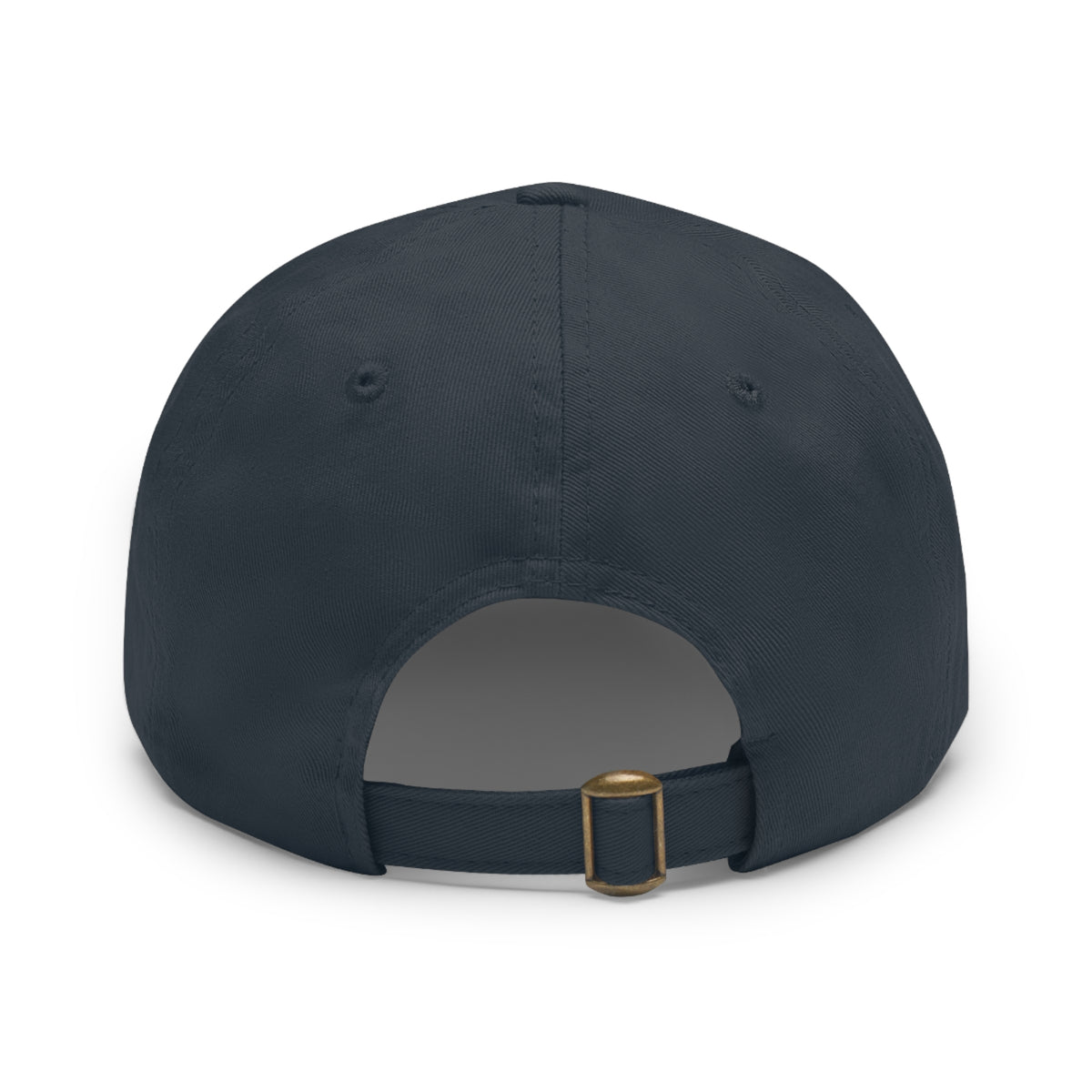 OFF SHIFT — Leather Patch Dad Hat