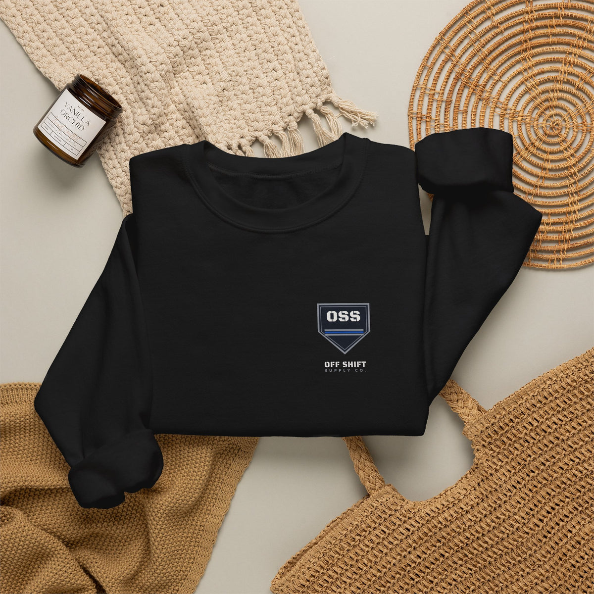 Kick Line "Stadium Lights" Silhouette Crewneck