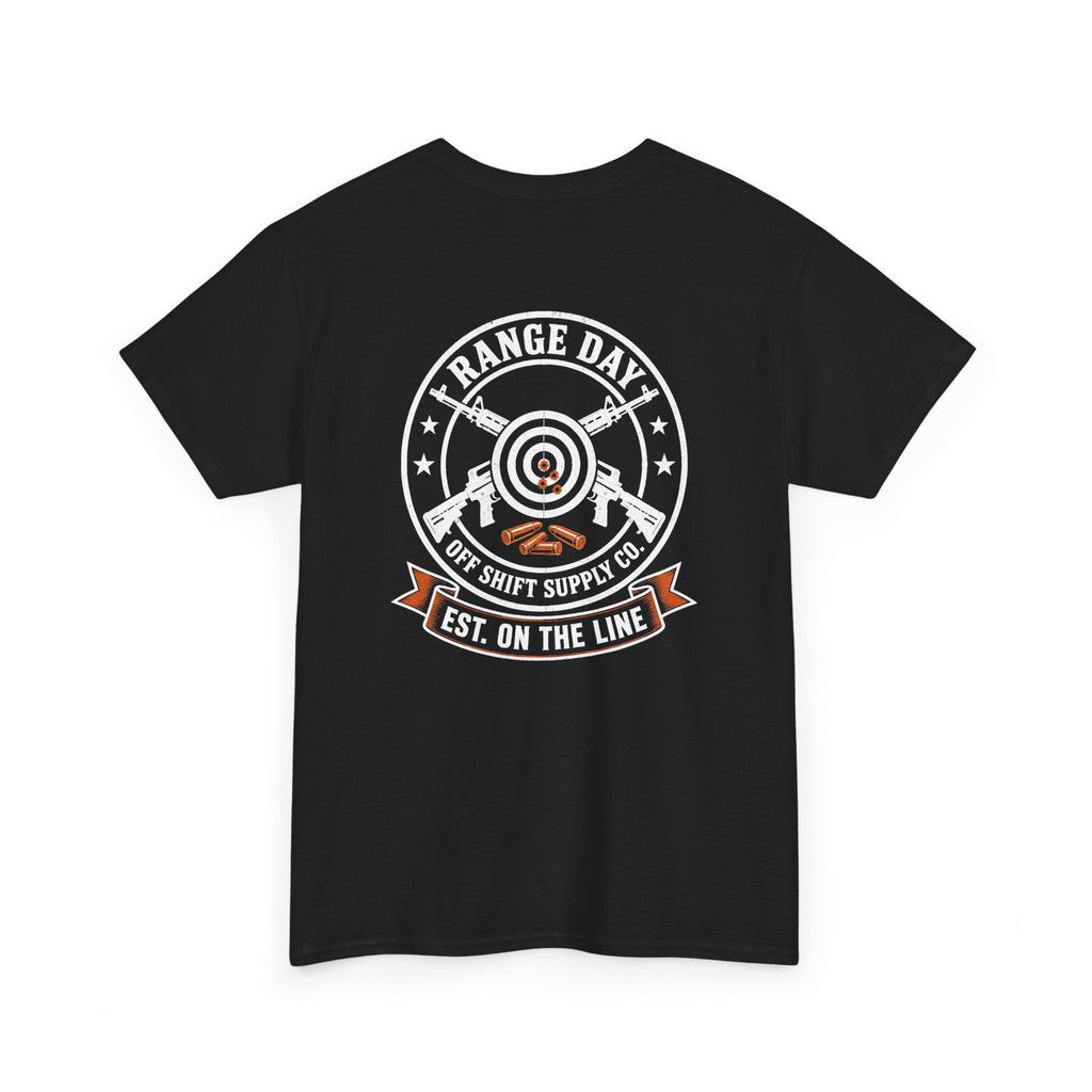 EST. ON THE LINE — Range Day t-shirt by Off Shift Supply Co.