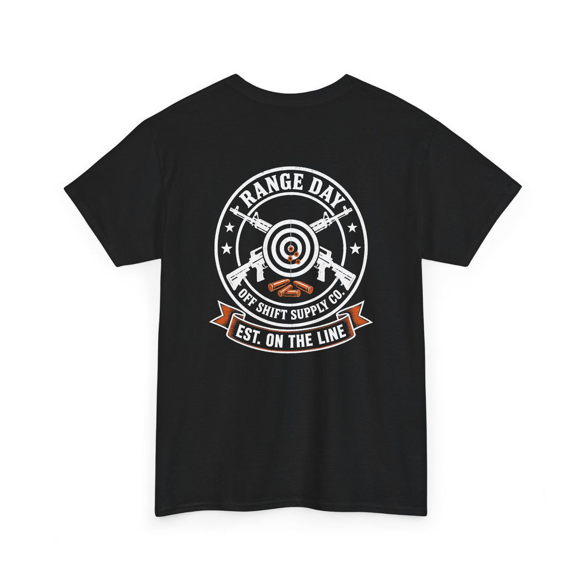 EST. ON THE LINE — Range Day t-shirt by Off Shift Supply Co.