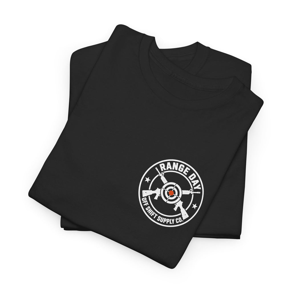 EST. ON THE LINE — Range Day t-shirt by Off Shift Supply Co. – view 3